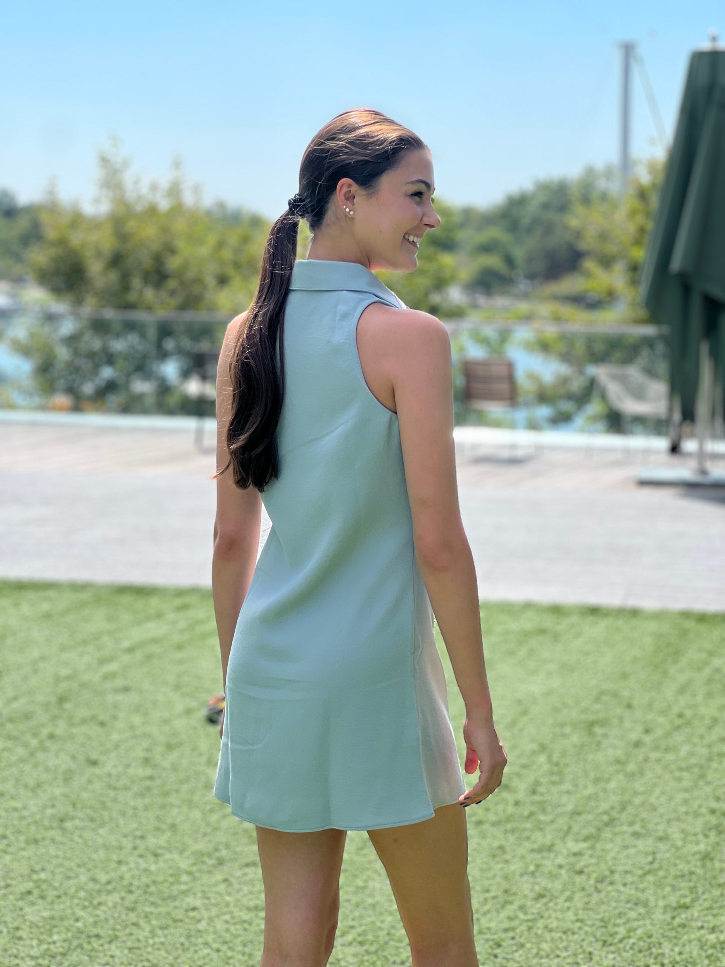 Tango Dress 2.0 in Dolphin Gray