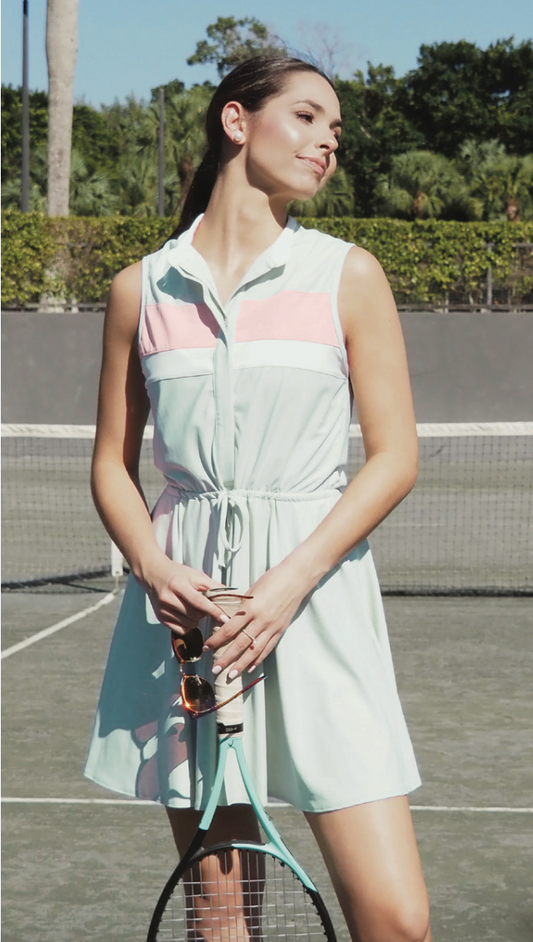Swing Dress in Matcha