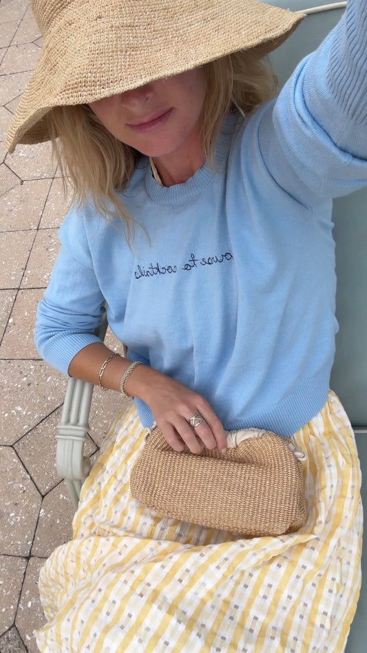 Course to Cocktails Sweater